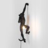 The Monkey Lamp Black Hanging Outdoor Wall Lamp Seletti