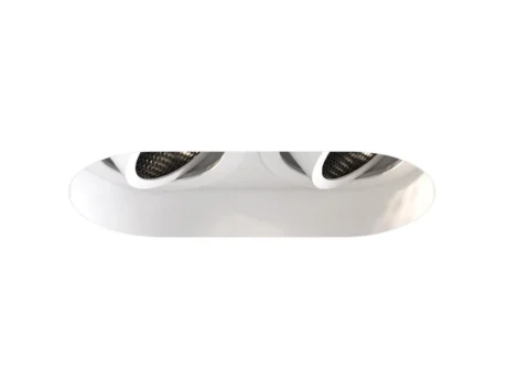 Trimless Round Twin Adjustable