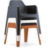 Plus 630 Outdoor chair | Pedrali. Outdoor chair with generous volumes, formal design, comfort, and functionality for both indoor and outdoor spaces.
