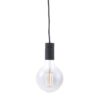 Cylinder pendant lamp | Ligne Roset. Sleek pendant lamp with dark silicone fittings and 300 cm cable. Comes with energy-efficient LED bulb. Stylish and energy-saving.