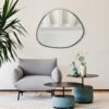 Bloom H50 coffee table | Midj. Multifunctional coffee table with sound-dampening base, suitable for various seating arrangements and relaxation spaces.