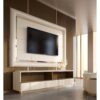 Augusta sideboard | Volpi. AUGUSTA Sideboard: Plywood construction, fabric or leather upholstery, marble or wood top, soft-close drawers, cable management, stylish chrome base.