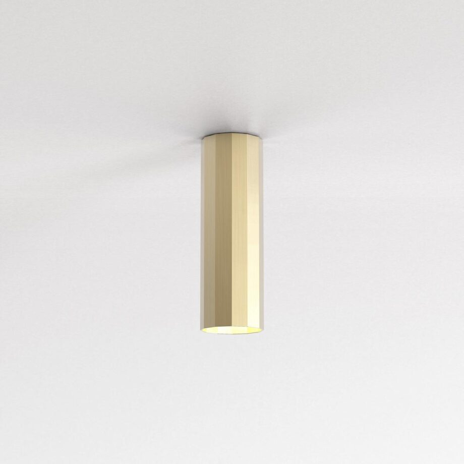 Hashira Surface 250 spotlight | Astro lighting. The Hashira Surface 250 is a sleek aluminum LED ceiling spotlight, offering dimmable lighting, seamless design, and defined shadow play inspired by neoclassical architecture.