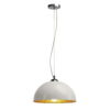 Forchini pendant lamp | SLV. Modern pendant lamp with hemispherical shape, available in different finishes. Creates an interesting light effect. Stylish addition to any space.