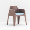 Plus 630 Outdoor chair | Pedrali. Outdoor chair with generous volumes, formal design, comfort, and functionality for both indoor and outdoor spaces.