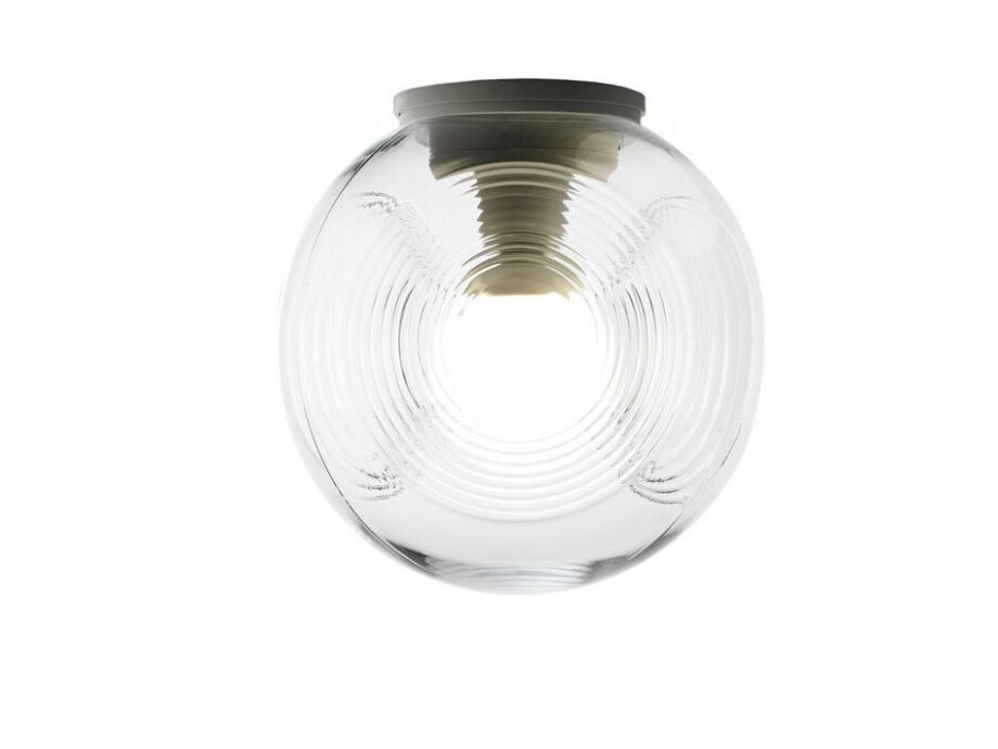 Eyes ceiling lamp | Fabbian. Eyes lamp: Simple sphere design, offers dual light intensities, spreads bright light effectively, suits various indoor environments.