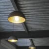 Forchini pendant lamp | SLV. Modern pendant lamp with hemispherical shape, available in different finishes. Creates an interesting light effect. Stylish addition to any space.