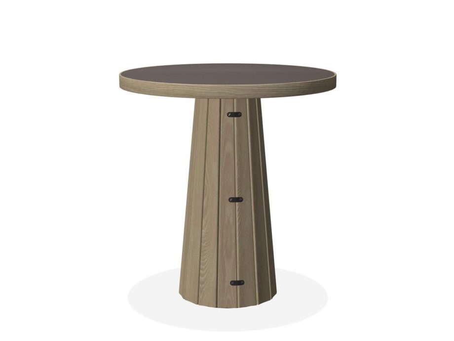 Container Table Bodhi Round 70-90 table | Moooi. Flexible, multifunctional table with a durable, high-pressure laminate top; suitable for homes, offices, and public spaces.