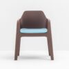 Plus 630 Outdoor chair | Pedrali. Outdoor chair with generous volumes, formal design, comfort, and functionality for both indoor and outdoor spaces.