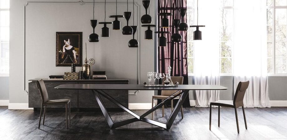 Skorpio Keramik table | Cattelan Italia. The Skorpio Keramik table: industrial chic design, versatile and durable, a statement piece for homes and businesses.