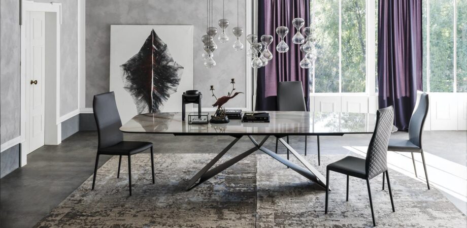Premier Keramik table | Cattelan Italia. The Premier Keramik table by Cattelan Italia is a modern, sturdy piece with a variety of ceramic finishes. Ideal for gatherings.
