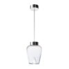 Aella Thin S pendant lamp | Leucos. Handblown glass pendant with LED light, offering dimmer function and combining timeless design with modern technology for illumination.