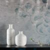 Stripe vase | Tonin Casa. Elegant vases in two sizes, tall and thin or wide and round. Perfect for adding a touch of luxury to any room.