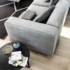Snap sofa | Lema. Snap sofa by Francesco Rota offers versatile modular configurations, plush comfort with feather upholstery, and modern design with chrome feet.