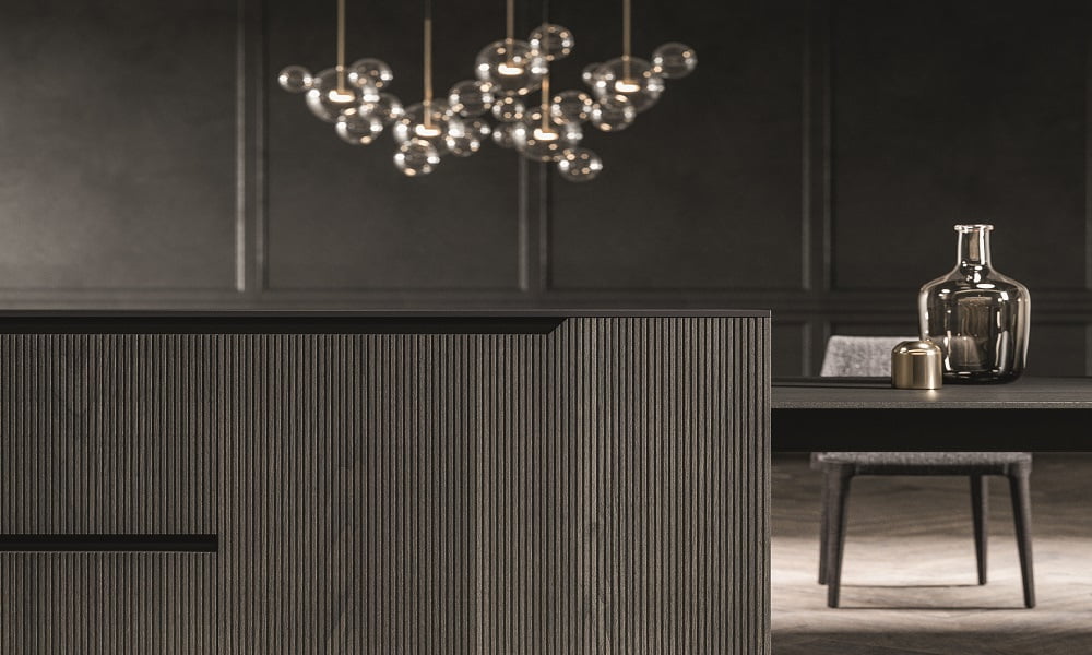 Kitchens with ribbed doors – the elegant trend of 2022