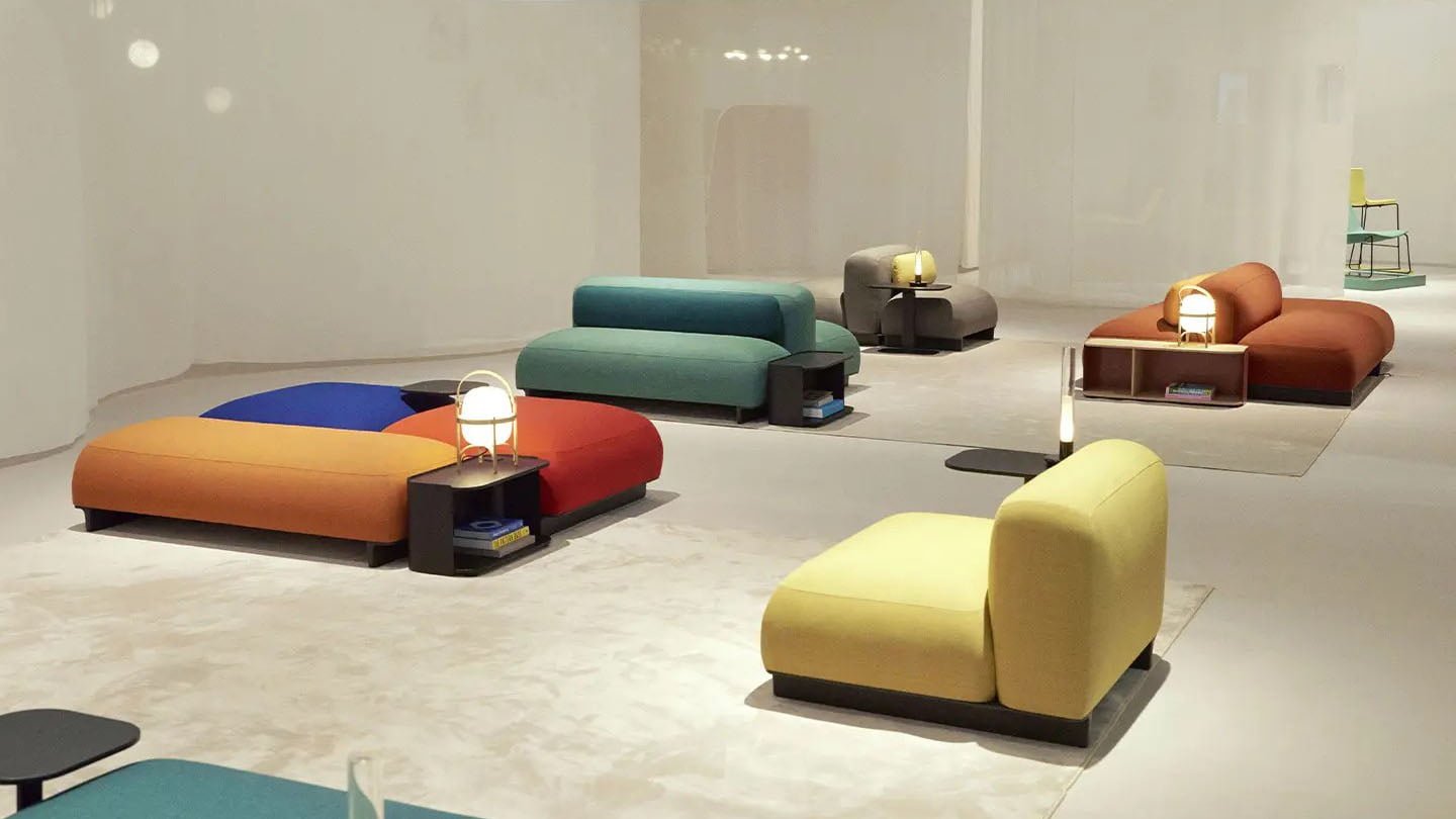 Salone del Mobile. Milano: Fresh Sofa Collections