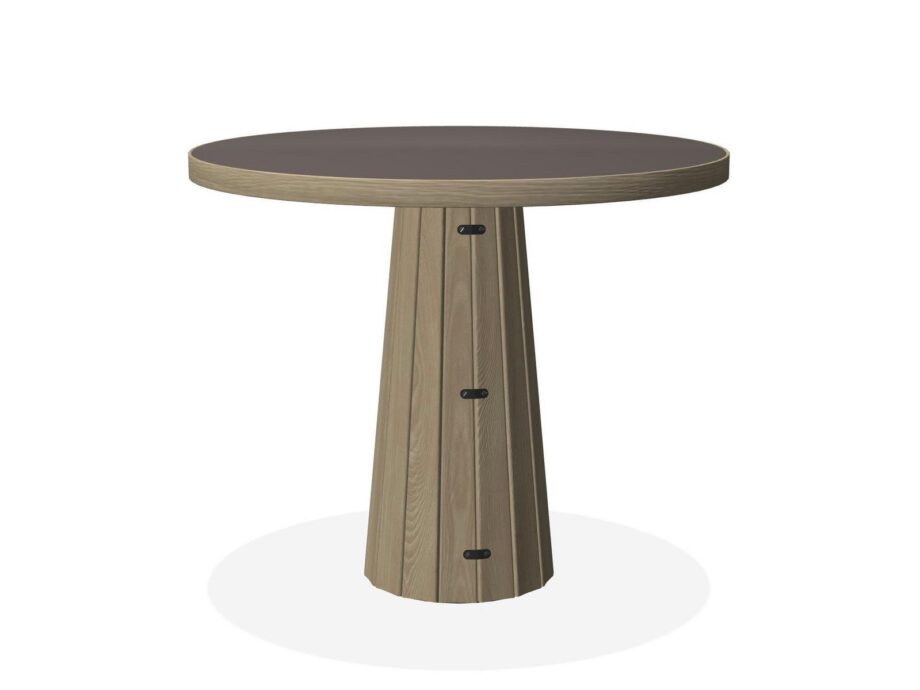 Container Table Bodhi Round 70-90 table | Moooi. Flexible, multifunctional table with a durable, high-pressure laminate top; suitable for homes, offices, and public spaces.