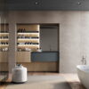 Facto bathroom | Birex. Facto by Birex offers modern, industrial design with functional organization, unique volumes, and durable materials for a stylish bathroom upgrade.