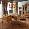 12303 office desk | Modenese Gastone. Elegant classic desk featuring refined Baroque style, handcrafted finishing, and made with top-quality materials for luxurious comfort and appeal.