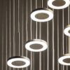 Bella pendant lamp | Panzeri. Stylish pendant lamp with adjustable head, STEP DIM technology, and multiple light settings for versatile illumination options.