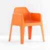 Plus 630 Outdoor chair | Pedrali. Outdoor chair with generous volumes, formal design, comfort, and functionality for both indoor and outdoor spaces.