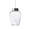 Aella Thin S pendant lamp | Leucos. Handblown glass pendant with LED light, offering dimmer function and combining timeless design with modern technology for illumination.