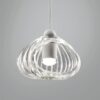 Diamante Sp pendant lamp | Vistosi. Versatile pendant lamp, handcrafted glass, available in 3 sizes, can be used as pendant, sconce, ceiling, table, or floor lamp.