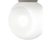 Eyes ceiling lamp | Fabbian. Eyes lamp: Simple sphere design, offers dual light intensities, spreads bright light effectively, suits various indoor environments.