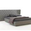 Selene Large bed | Bolzan letti. The Selene Large bed features a luxurious tufted headboard design, offering a comfortable, stylish embrace for restful sleep. Fir structure ensures durability with customizable aluminum and feet options.