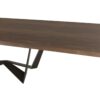 Reverse table | Tonin Casa. The Reverse table features a sinuous design with a captivating contrast between base and top for a stylish look.