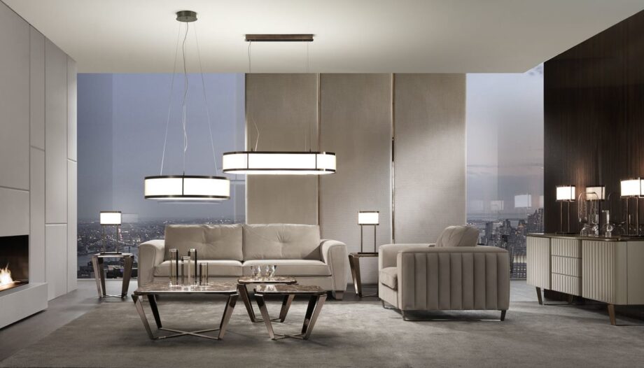 Ritz coffee table | DV home. Exquisite coffee table with a marble top and metal base, combining luxury and functionality.