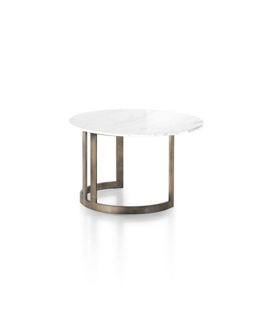 Hollywood coffee table | DV home. A luxurious Italian coffee table featuring a marble or wood top and an elegant metal base, embodying the Art Deco style.