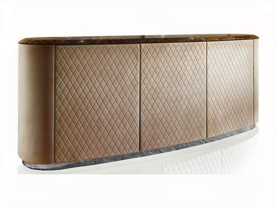Vogue sideboard | DV home. An exquisite Art Deco sideboard offering luxurious storage with customizable finishes and premium materials for sophisticated interiors.