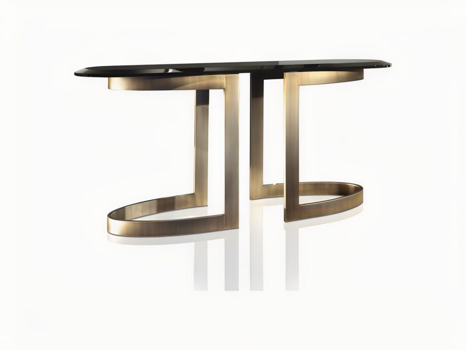 Form Prince console | DV home. Exquisite console featuring a unique base design and luxurious finishes, handcrafted in Italy for sophisticated interiors.
