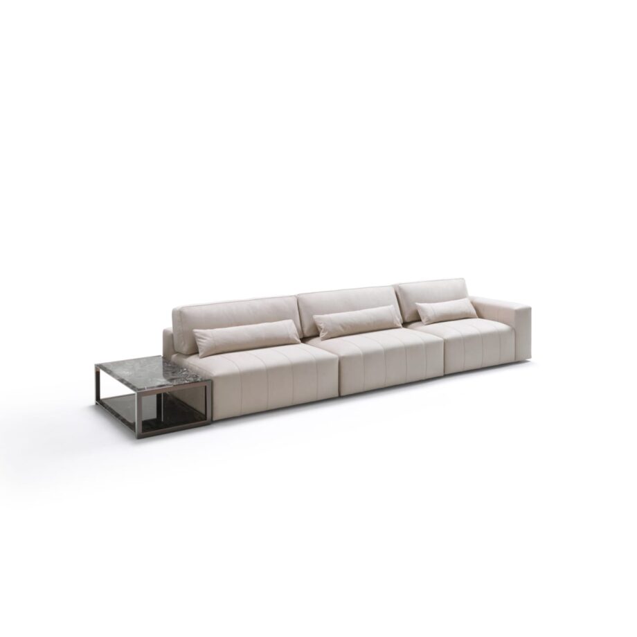 Edmond Lounge sofa | DV home. Elegant modular sofa with Italian design and luxurious upholstery, perfect for contemporary interiors.