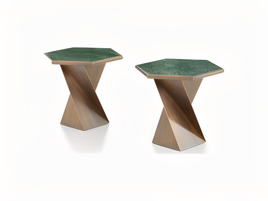 Twist coffee table | Rugiano. Exquisite Italian coffee table with modern and Art Deco design, perfect for luxurious interiors.