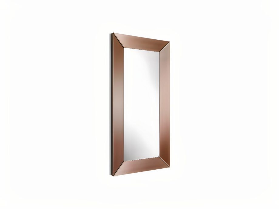 Tiffany mirror | DV home. Exquisite Italian luxury mirror with a sleek stainless steel frame, available in a variety of sophisticated metallic finishes.