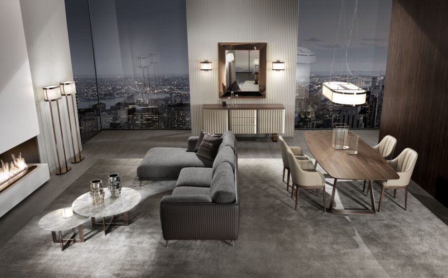 Elite sofa | DV home. Luxuriously crafted sofa with goose feather cushions and elegant metal feet, offering exceptional comfort and sophisticated design.