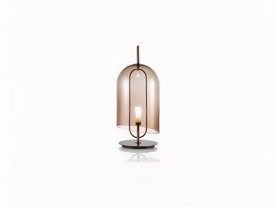 Gordon table lamp | DV home. Elegant table lamp with luxurious metal finishes and a delicate wire mesh shade, perfect for sophisticated interiors.