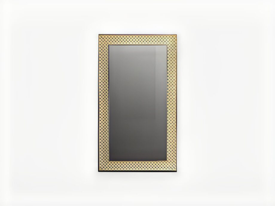 Ghost mirror | Rugiano. Designer mirror with unique geometric design, visually expanding space and adding luxury.