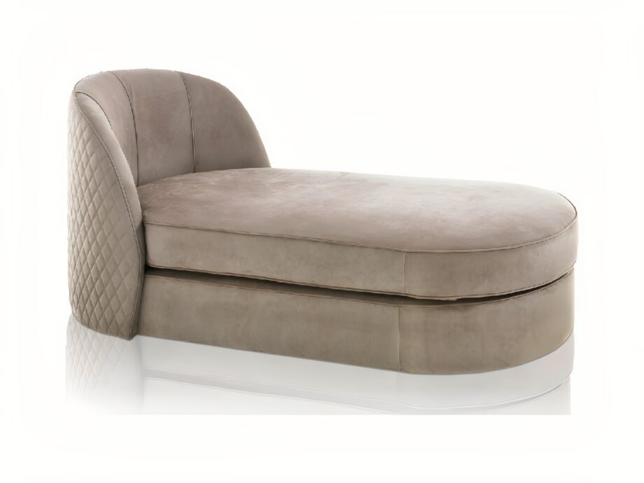 Charlotte Dormeuse chaise longue | DV home. Exquisite Art Deco inspired chaise longue, handcrafted in Italy with a solid wood frame and luxurious upholstery.