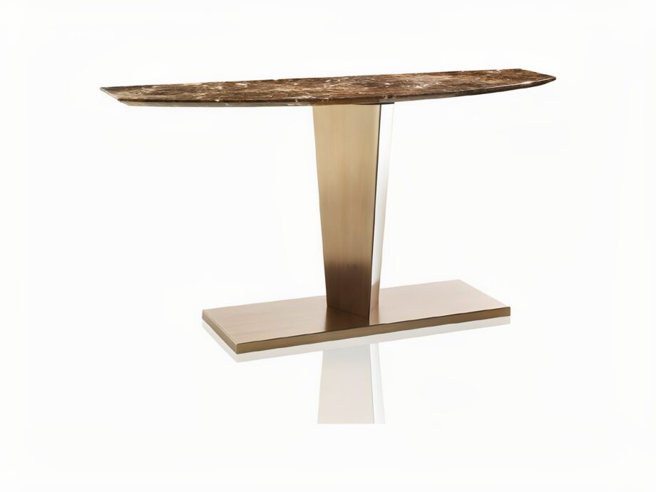 Stanley console | DV home. Elegant Italian luxury console table, handcrafted with exquisite Art Deco design and premium materials.