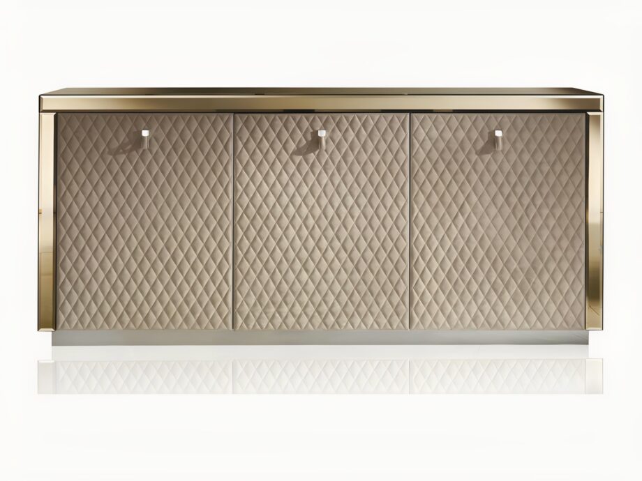 Envy sideboard | DV home. A luxurious Art Deco buffet offering custom finishes, sophisticated storage, and Italian craftsmanship for discerning interiors.