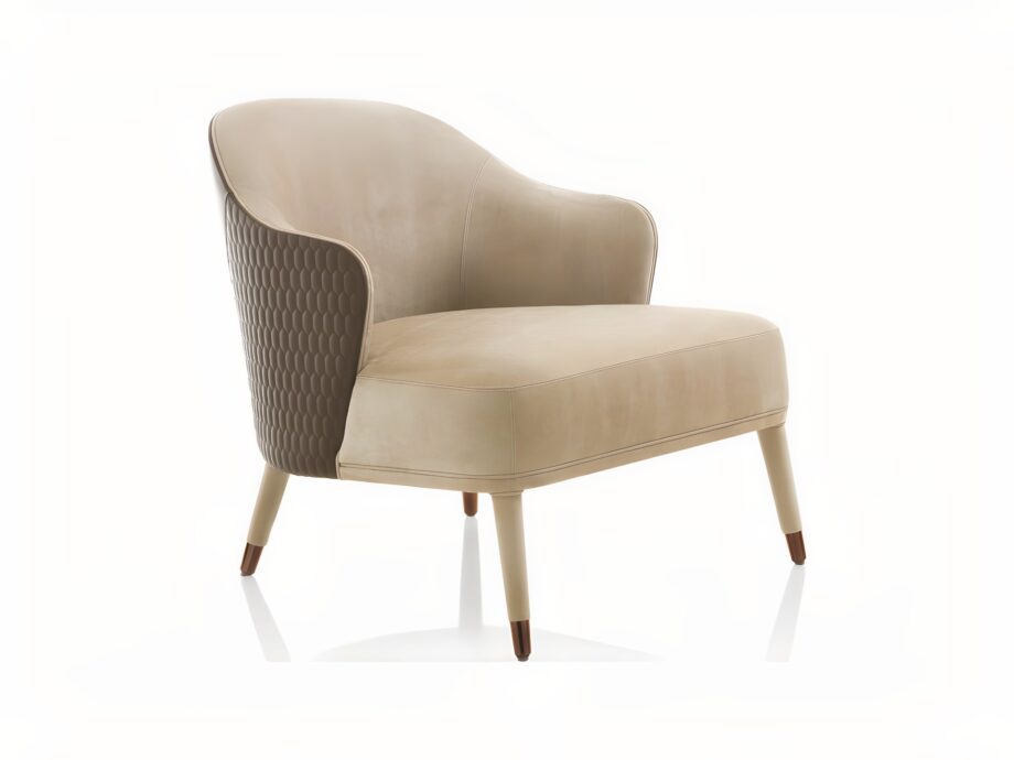 Manhattan armchair | DV home. Luxurious armchair blending Art Deco elegance with exceptional comfort and exquisite craftsmanship.