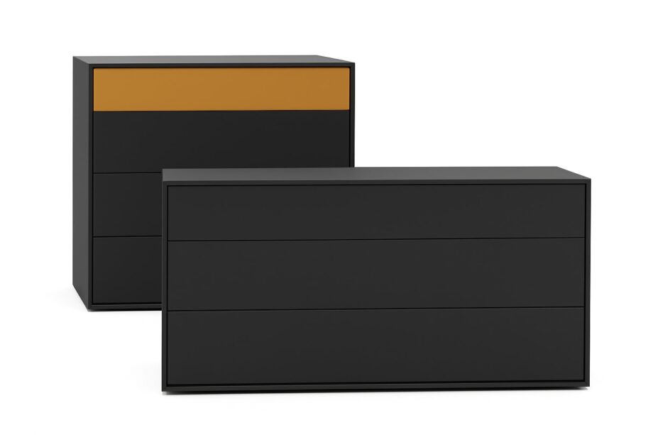 Dado chest of drawers | B&B Italia. Spacious chest of drawers with deep tops, customizable finishes, and versatile placement options. Enhances storage and depth in design.