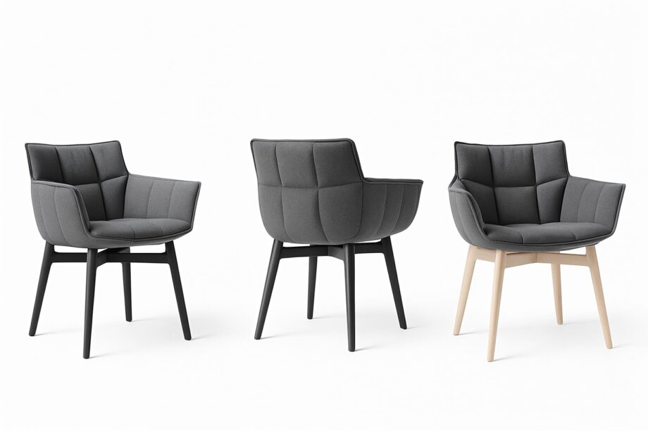 Husk Outdoor Outdoor chair | B&B Italia. Outdoor chair with Hirek® hard shell, water-resistant cushions, and durable fabric. Color options available for a stylish, functional design.