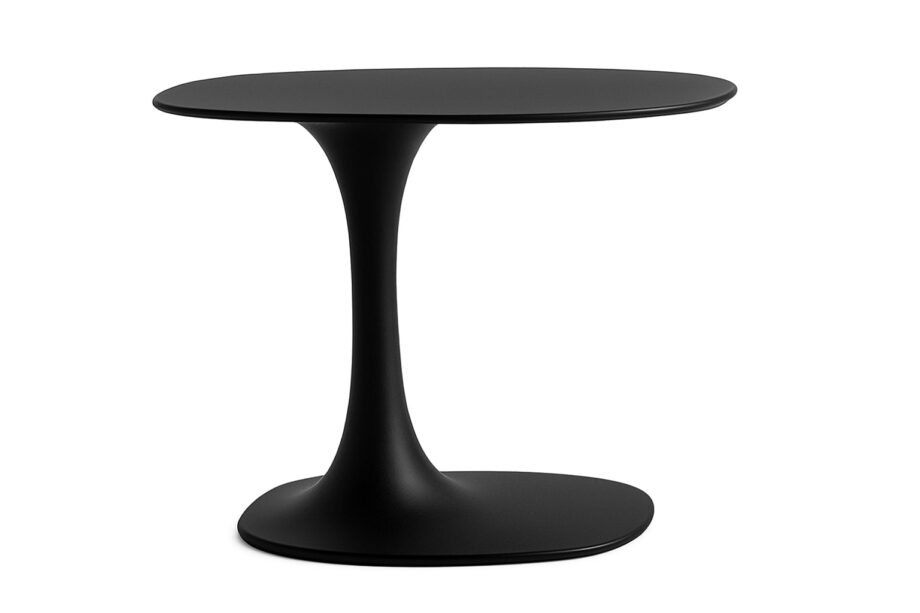 Awa coffee table | B&B Italia. Asymmetrical coffee table made from durable Cristalplant® material, ideal for sofa or bedside use. Elegant and practical.