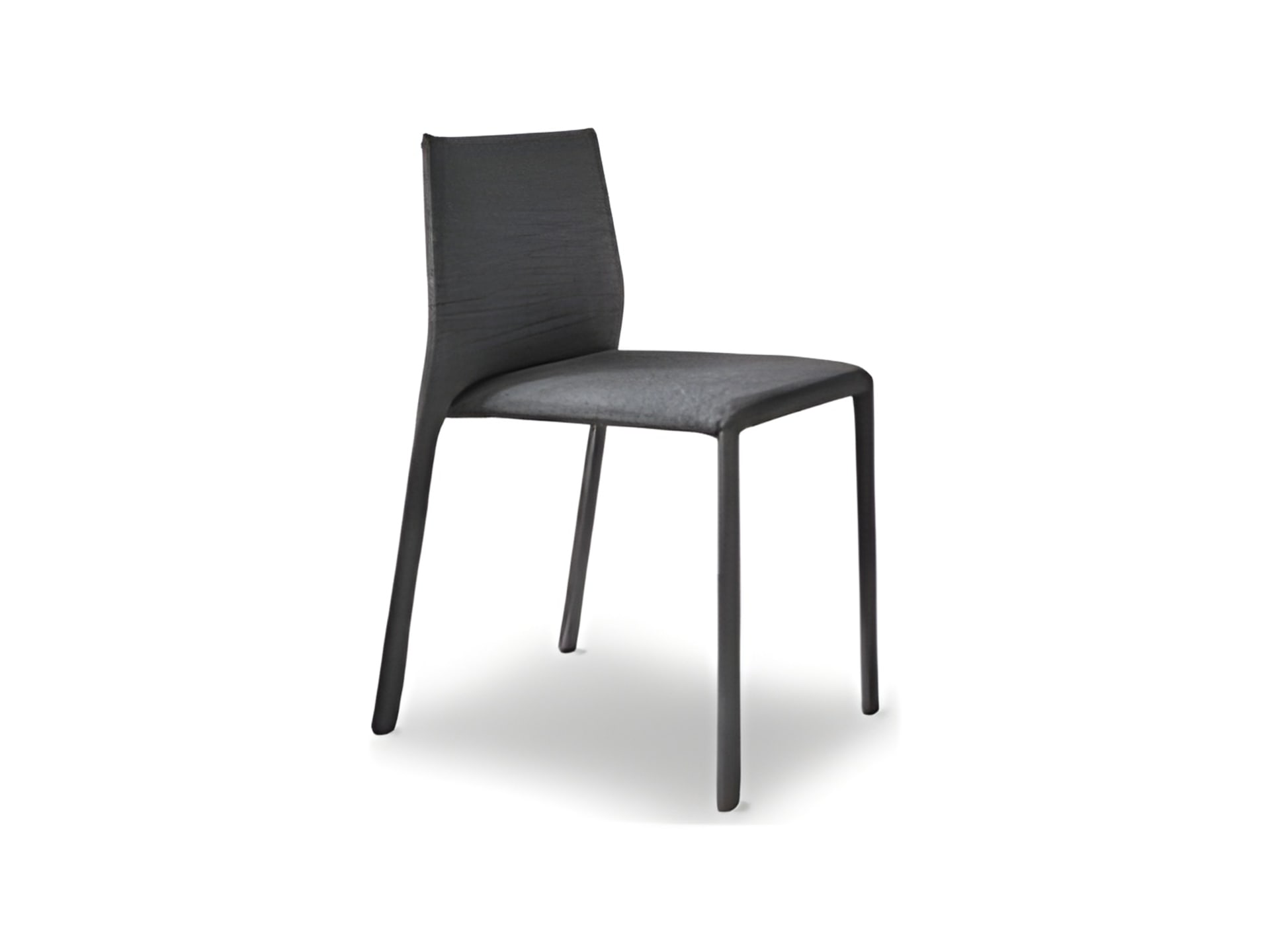 Corium chair | ALF Dafre. Compact designer chair with leather, fabric upholstery options and two backrest heights.