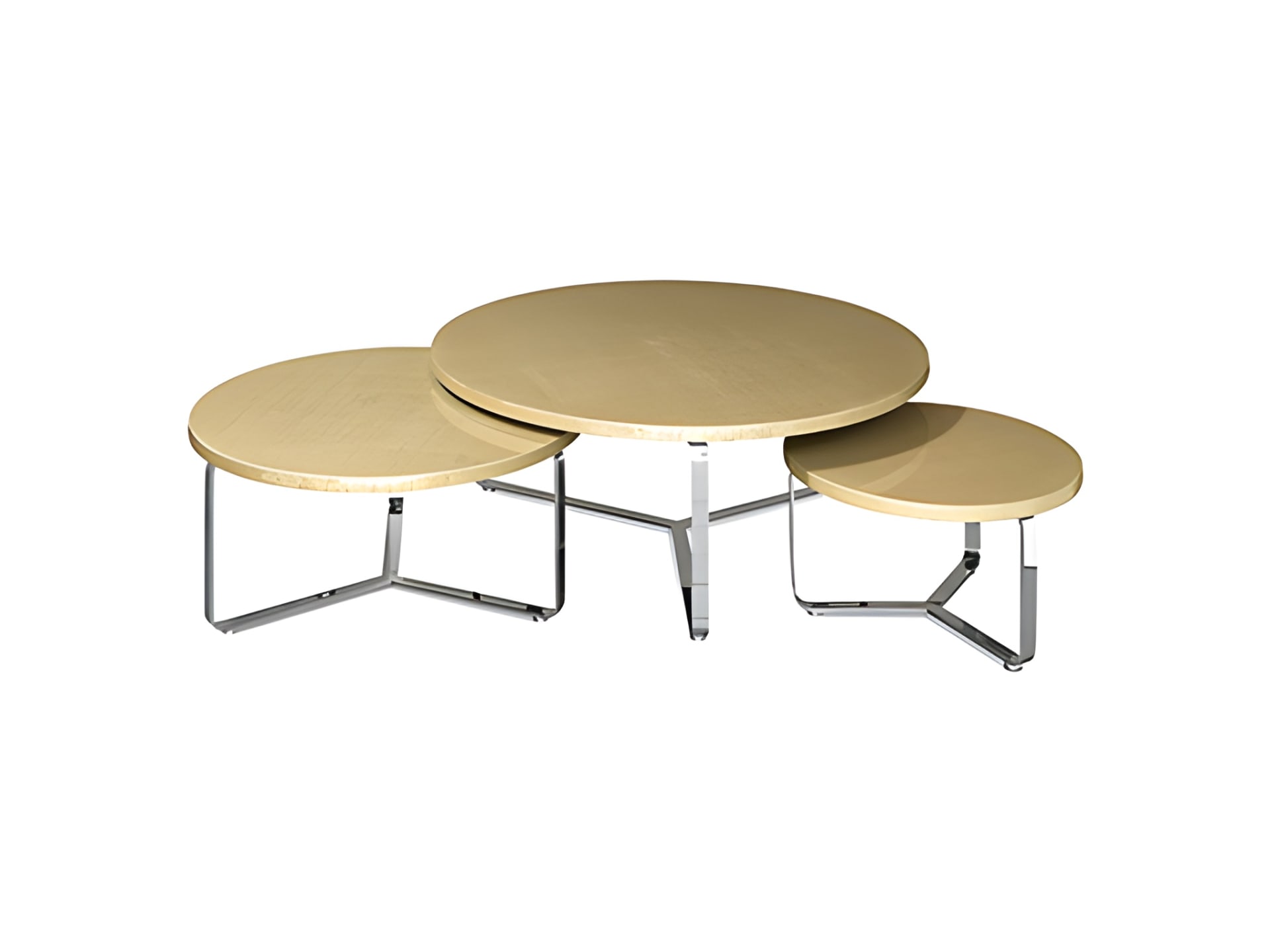 Egidio Round coffee table | Rugiano. Elegant coffee table available in multiple sizes, featuring a sleek round top and a distinctive rounded base, perfect for modern and Art Deco interiors.