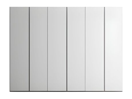 Split swinging door